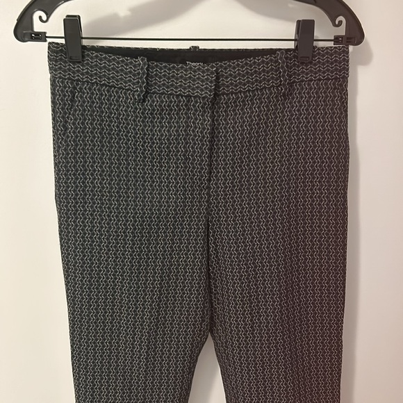 Theory Treeca 2 Shadow Jacquard Pants - Picture 5 of 10